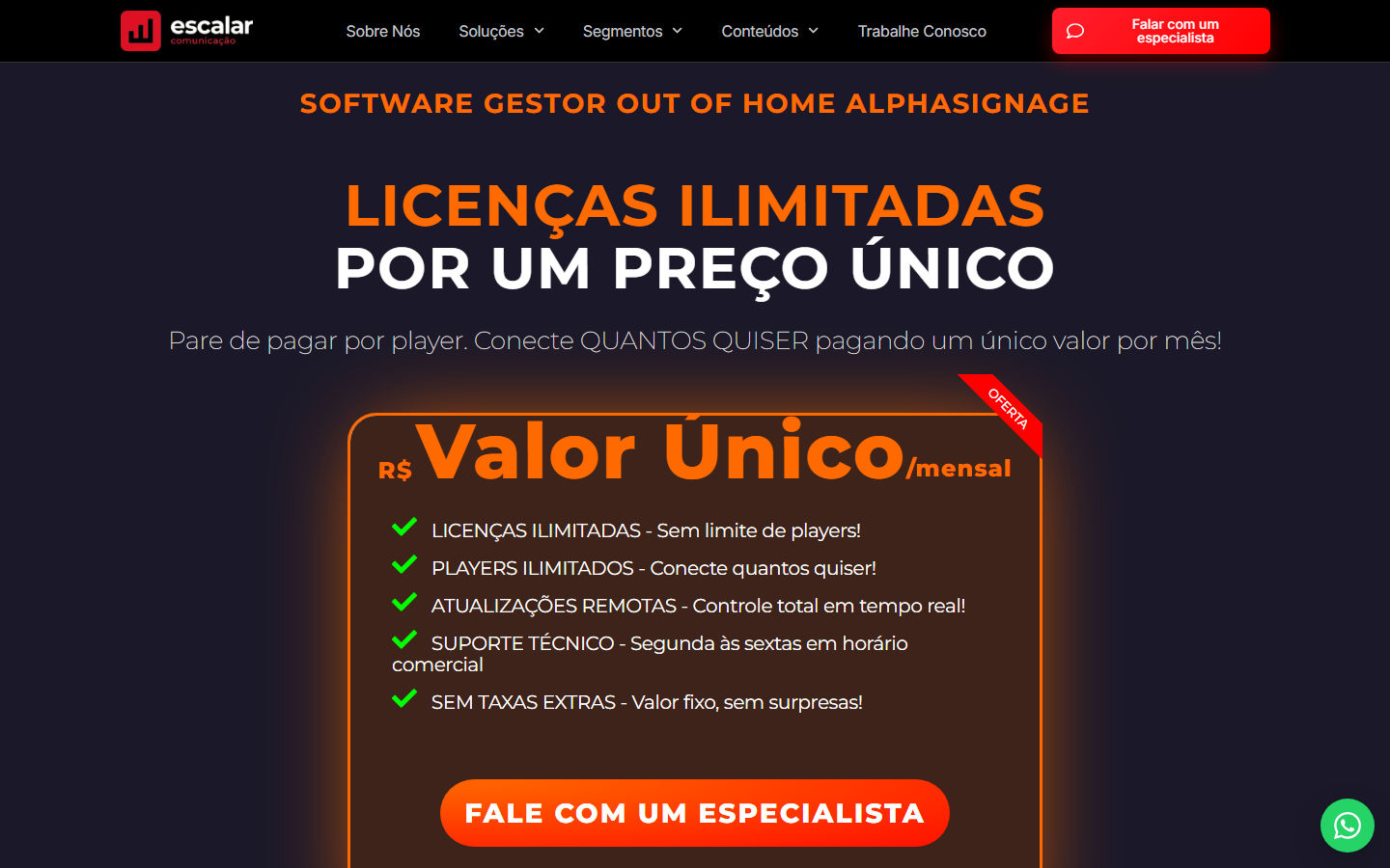 Software Out of Home - Escalar
