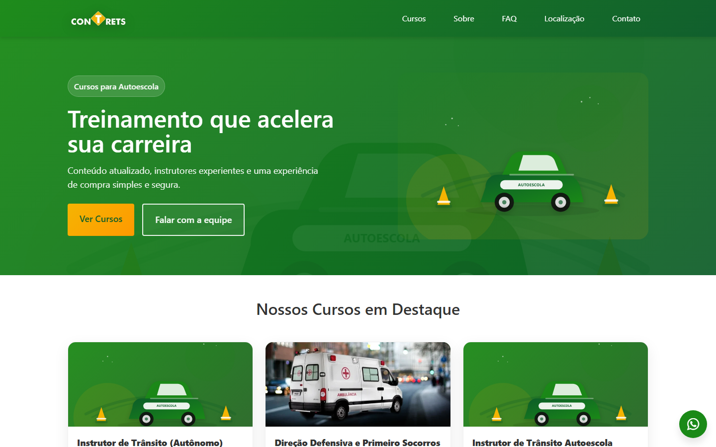 E-Commerce Cursos Autoescola