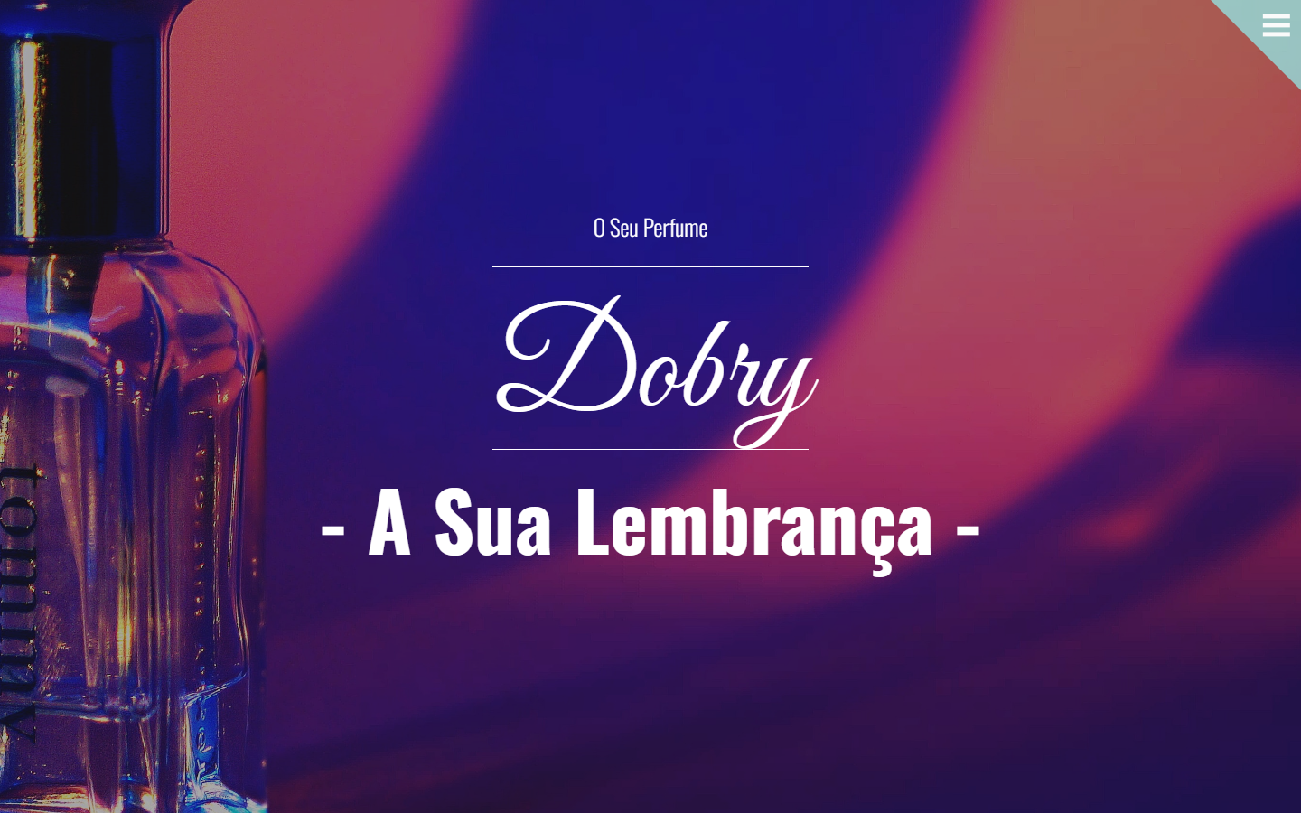 UI Design - E-Commerce de Perfumes - 1