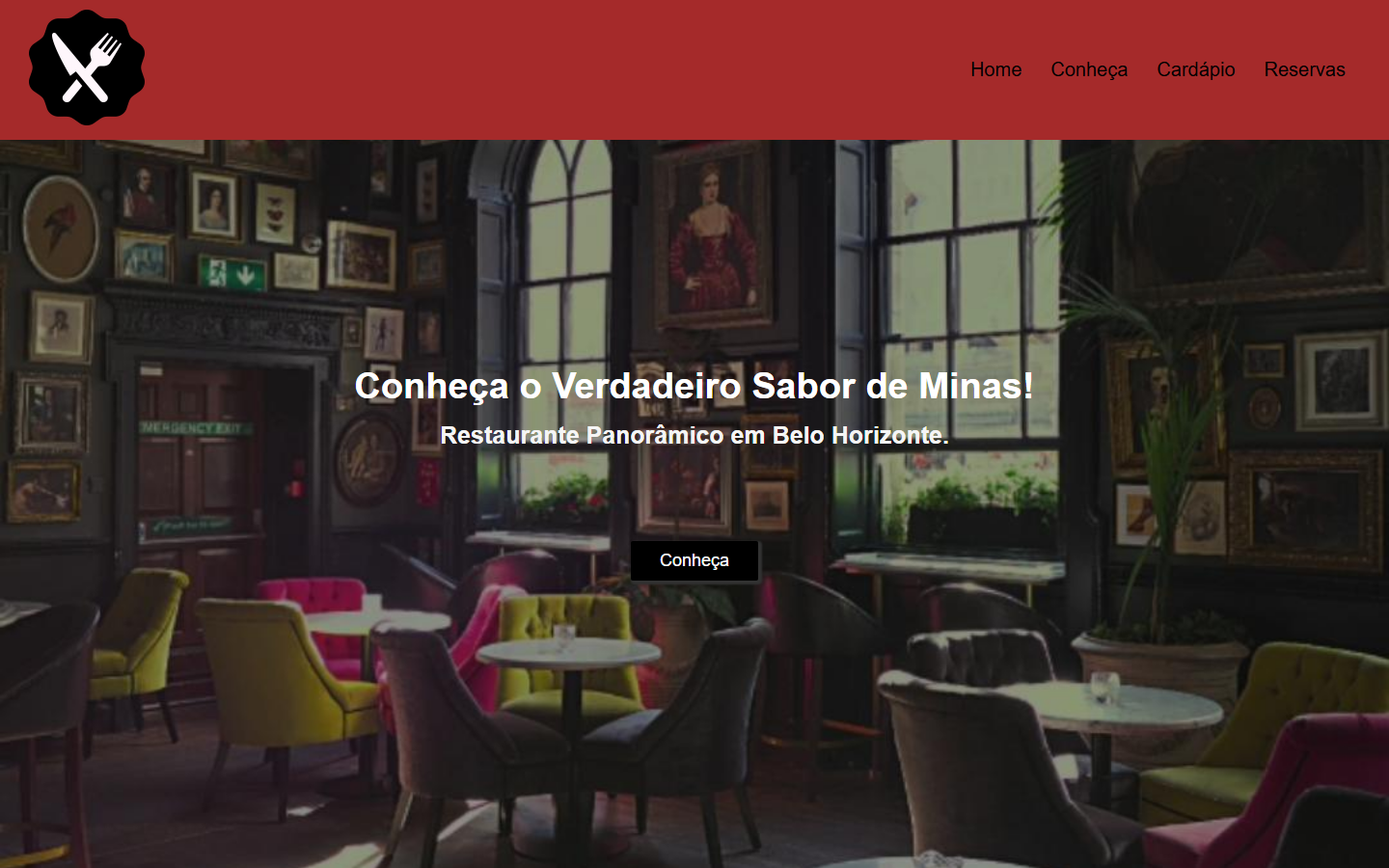 UI Design - Site de Restaurante