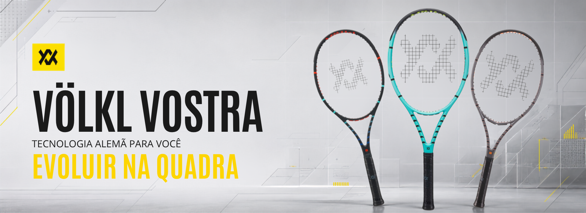 Völkl Tennis Brasil - Banners Digitais de Campanha