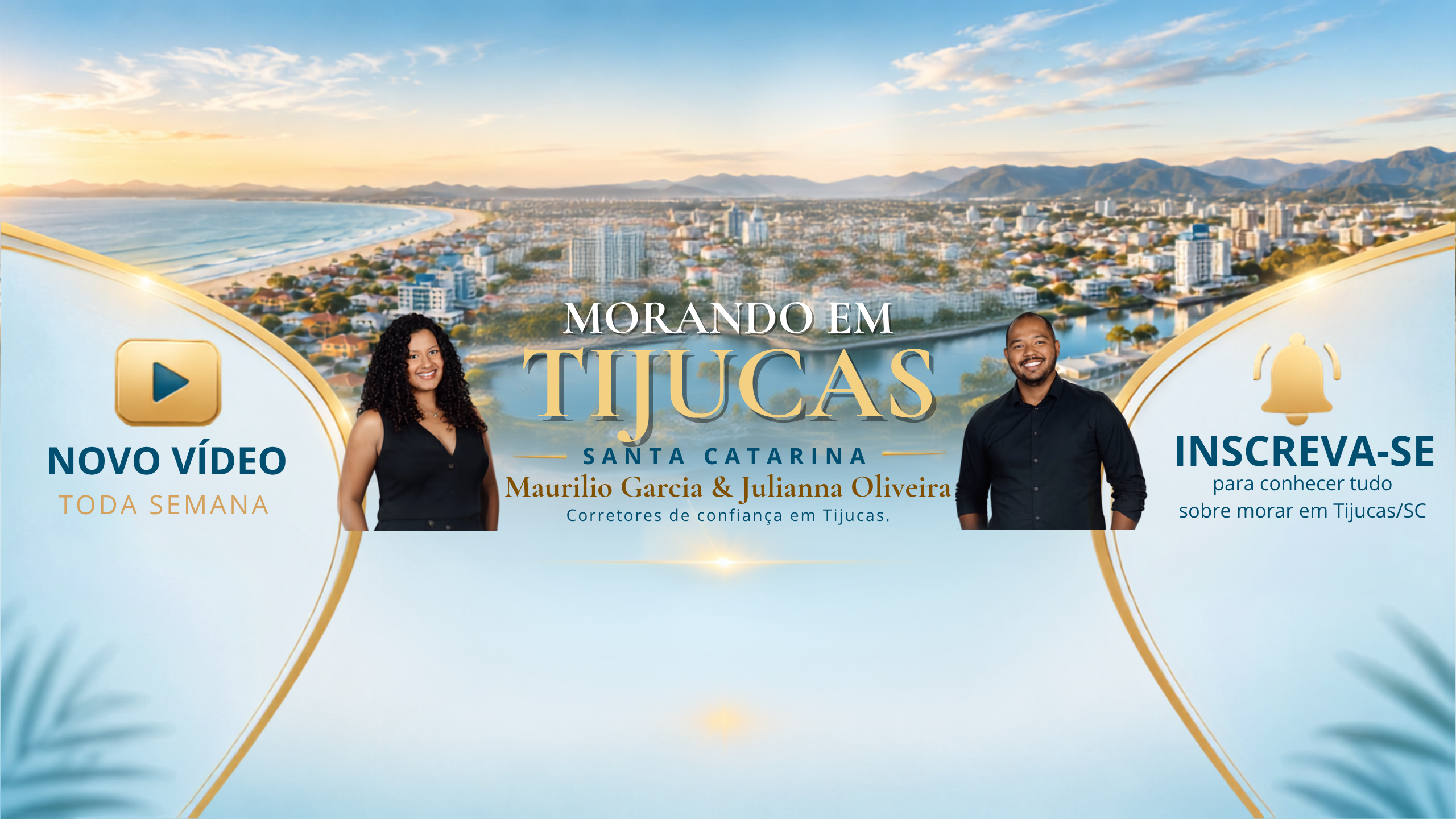 Morando em Tijucas - Banner e Perfil para YouTube