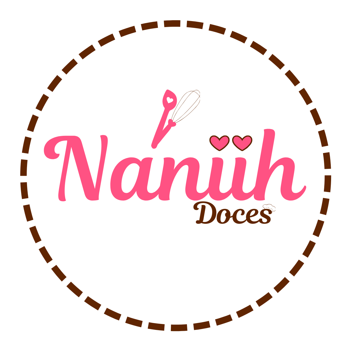 Prévia do projeto Naniih Doces - Logotipo