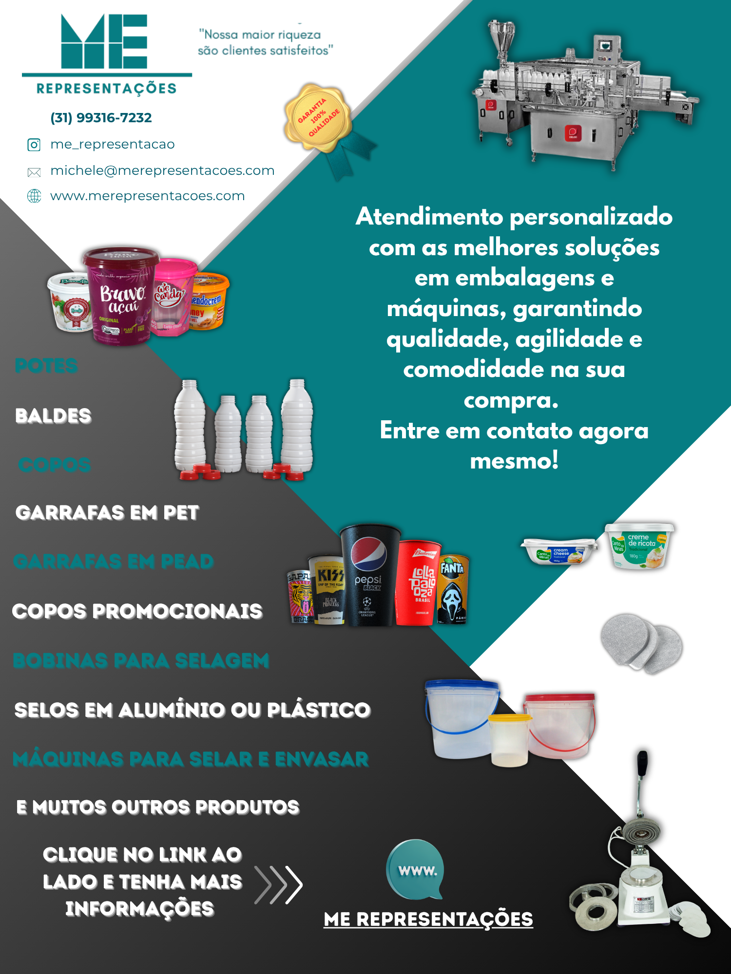 Prévia do projeto ME Representações - Banner para feira