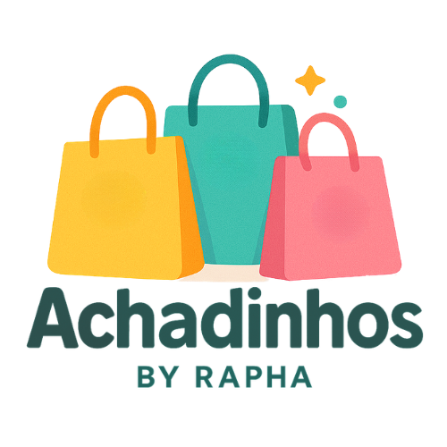 Prévia do projeto Achadinhos by Rapha - Logotipo
