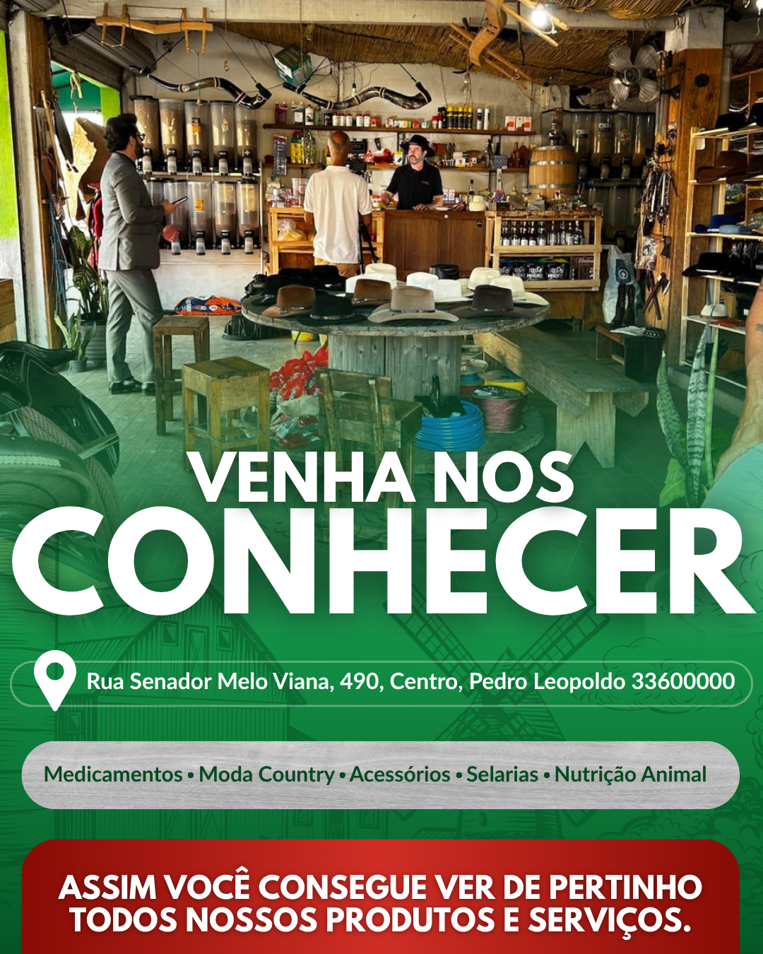 Prévia do projeto Agrominas Pedro Leopoldo - Conteúdo para redes sociais