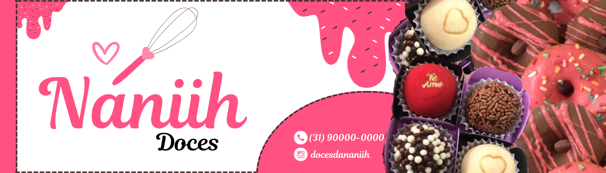 Prévia do projeto Naniih Doces - Adesivo para embalagem