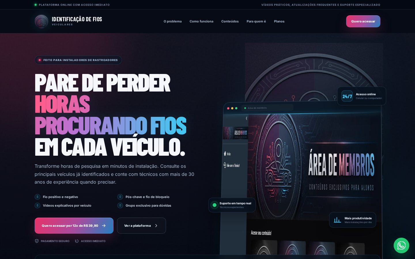 Identificação de Fios Veiculares - 1